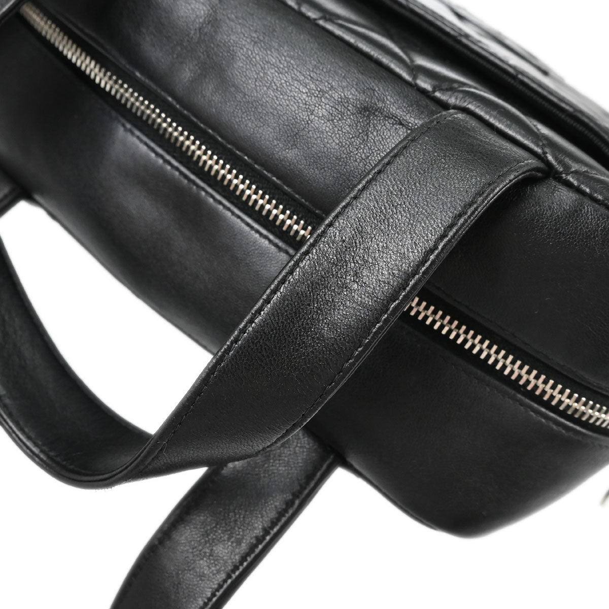 Chanel 2000-2001 Black Lambskin Handbag
