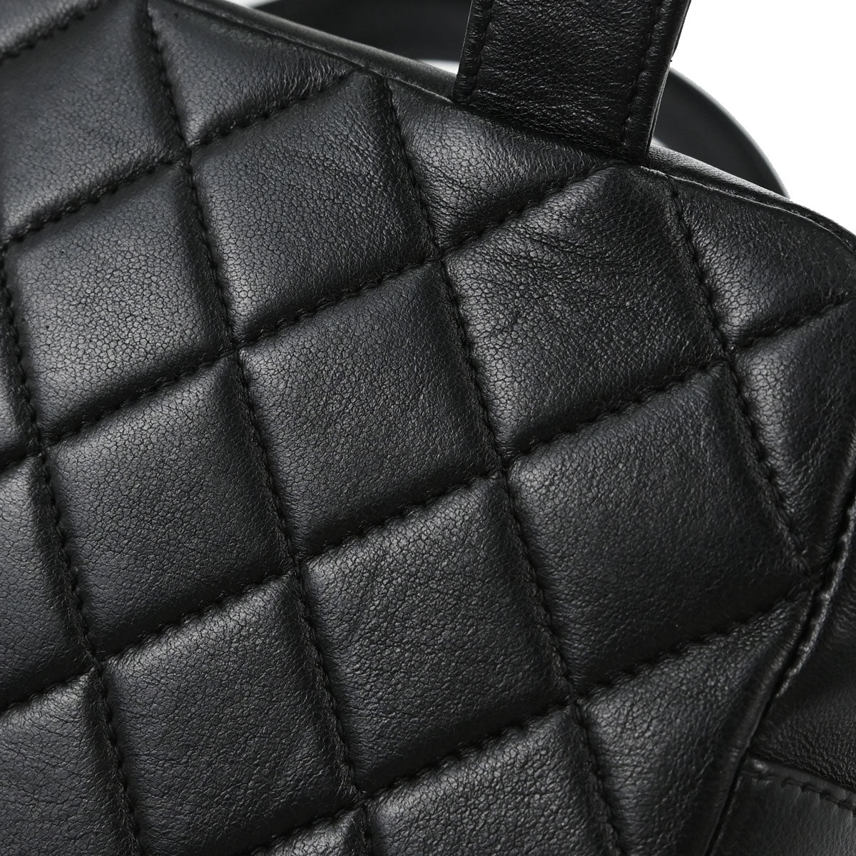 Chanel 2000-2001 Black Lambskin Handbag