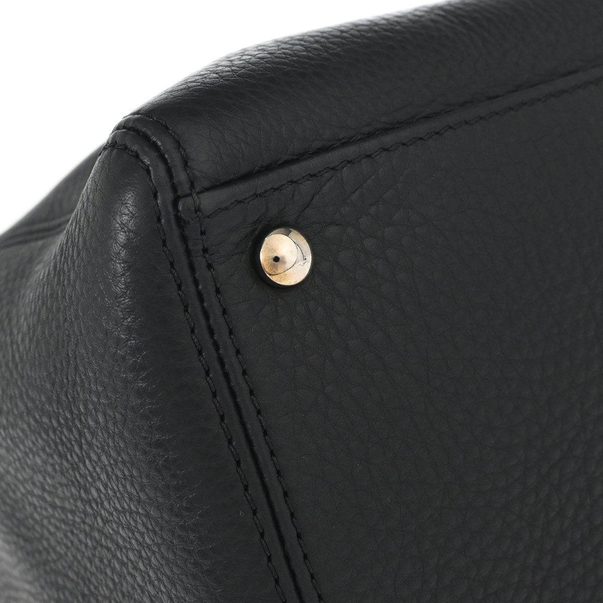 Chanel 2014 Black Deerskin Executive Cerf Tote Bag