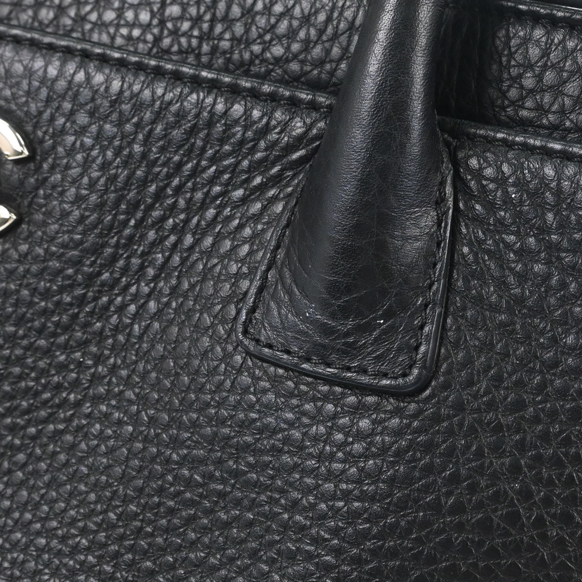 Chanel 2014 Black Deerskin Executive Cerf Tote Bag