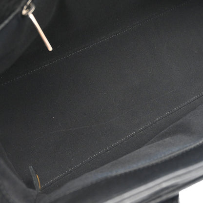 Chanel 2014 Black Deerskin Executive Cerf Tote Bag