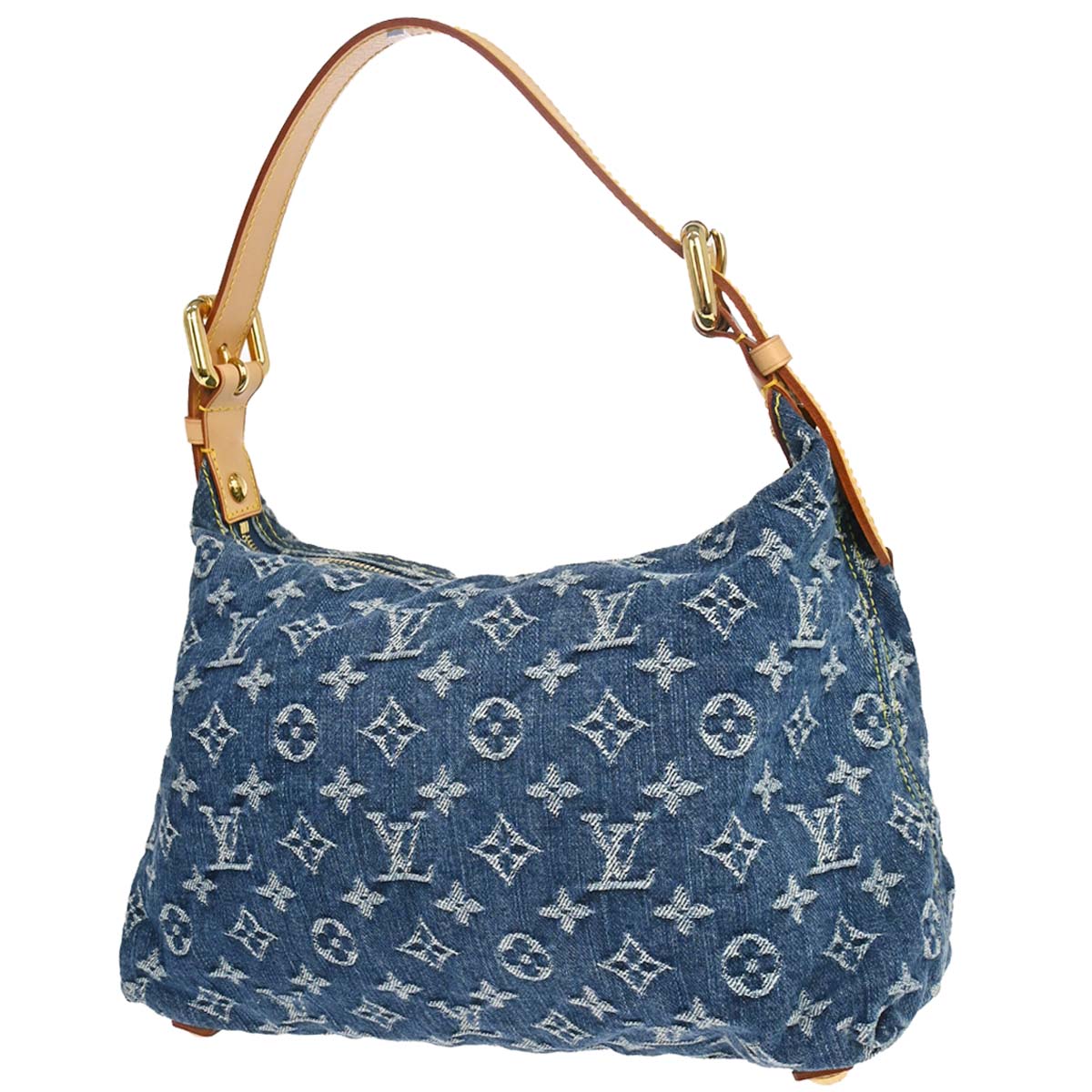 Louis Vuitton Blue Monogram Denim Baggy PM Shoulder Bag M95049