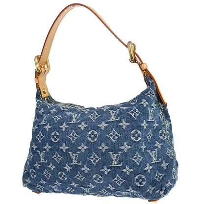 Louis Vuitton Blue Monogram Denim Baggy PM Shoulder Bag M95049
