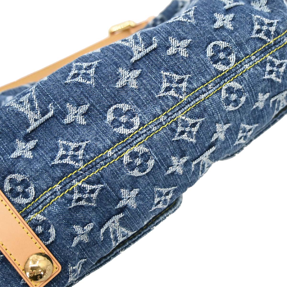 Louis Vuitton Blue Monogram Denim Baggy PM Shoulder Bag M95049