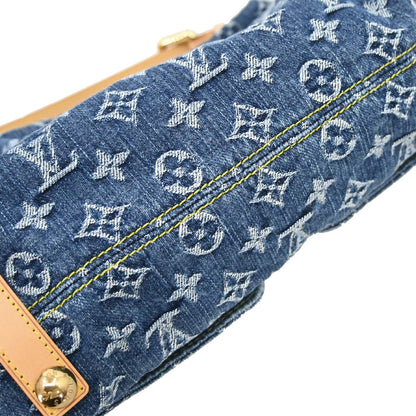 Louis Vuitton Blue Monogram Denim Baggy PM Shoulder Bag M95049
