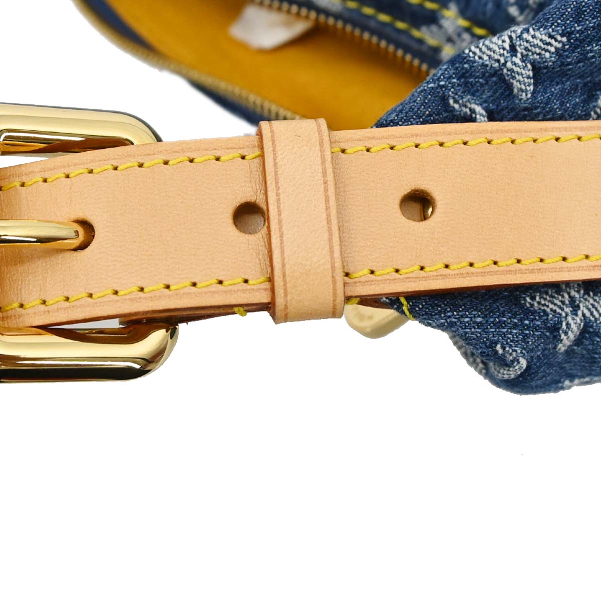 Louis Vuitton Blue Monogram Denim Baggy PM Shoulder Bag M95049
