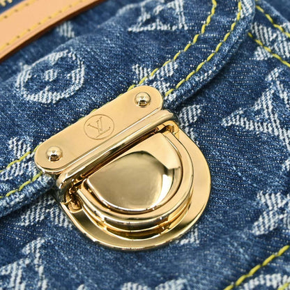 Louis Vuitton Blue Monogram Denim Baggy PM Shoulder Bag M95049