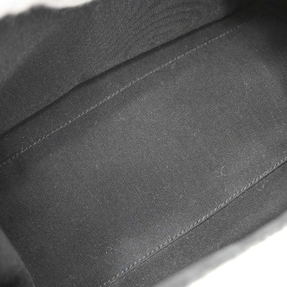 Chanel 2005-2006 Gray Wool Accordion Flap Shoulder Bag