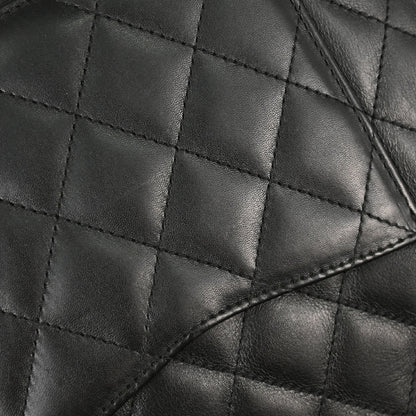 Chanel Black Calfskin Cambon Ligne Shoulder Bag
