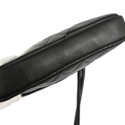 Chanel Black Calfskin Cambon Ligne Shoulder Bag
