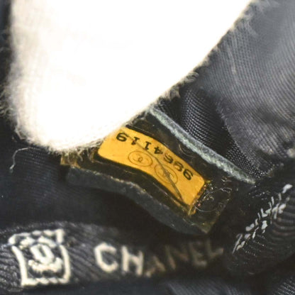 Chanel Navy Perforated Lambskin Sport Line Shoulder Bag