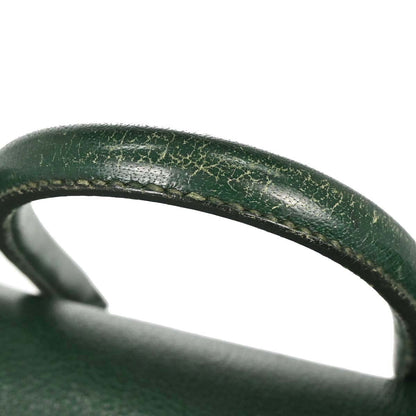 Hermes Green Buffle Skipper Drag Voyage 48 Travel Handbag