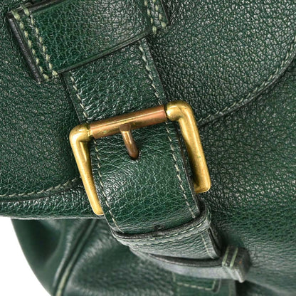 Hermes Green Buffle Skipper Drag Voyage 48 Travel Handbag