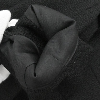 Chanel 1995 Single Breasted Tweed Jacket Black #40