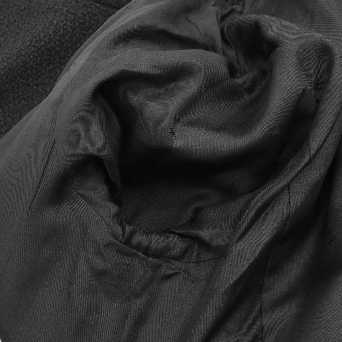 Chanel 1995 Single Breasted Tweed Jacket Black #40
