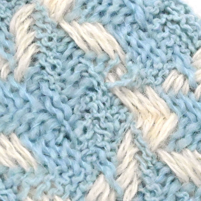 Chanel 1996 Collarless Tweed Check Jacket Light Blue #36
