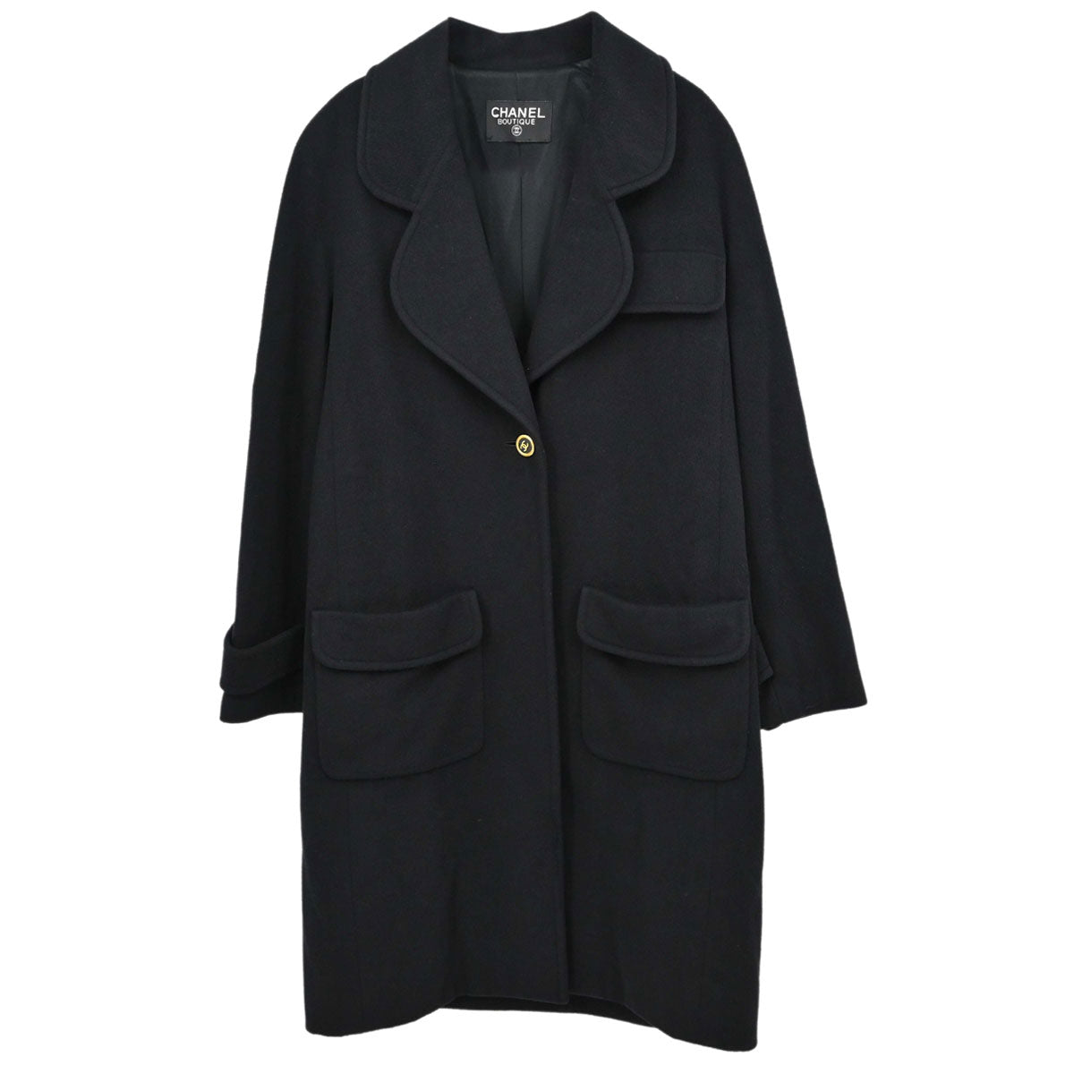 Chanel Coat Black