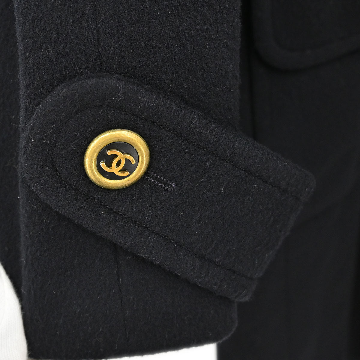 Chanel Coat Black