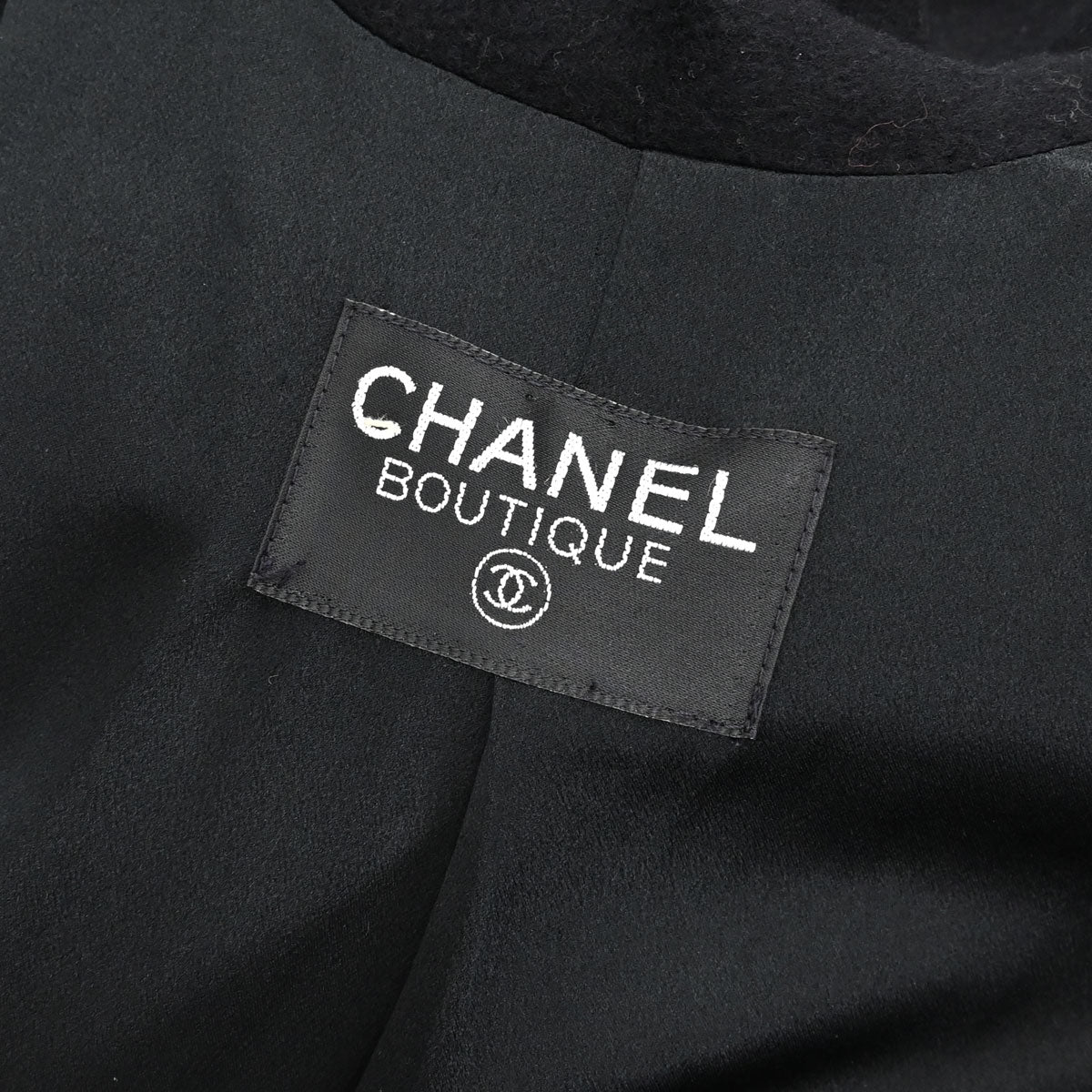 Chanel Coat Black
