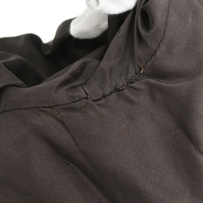 Chanel 1993 Single Breasted Leather Jacket Brown #40