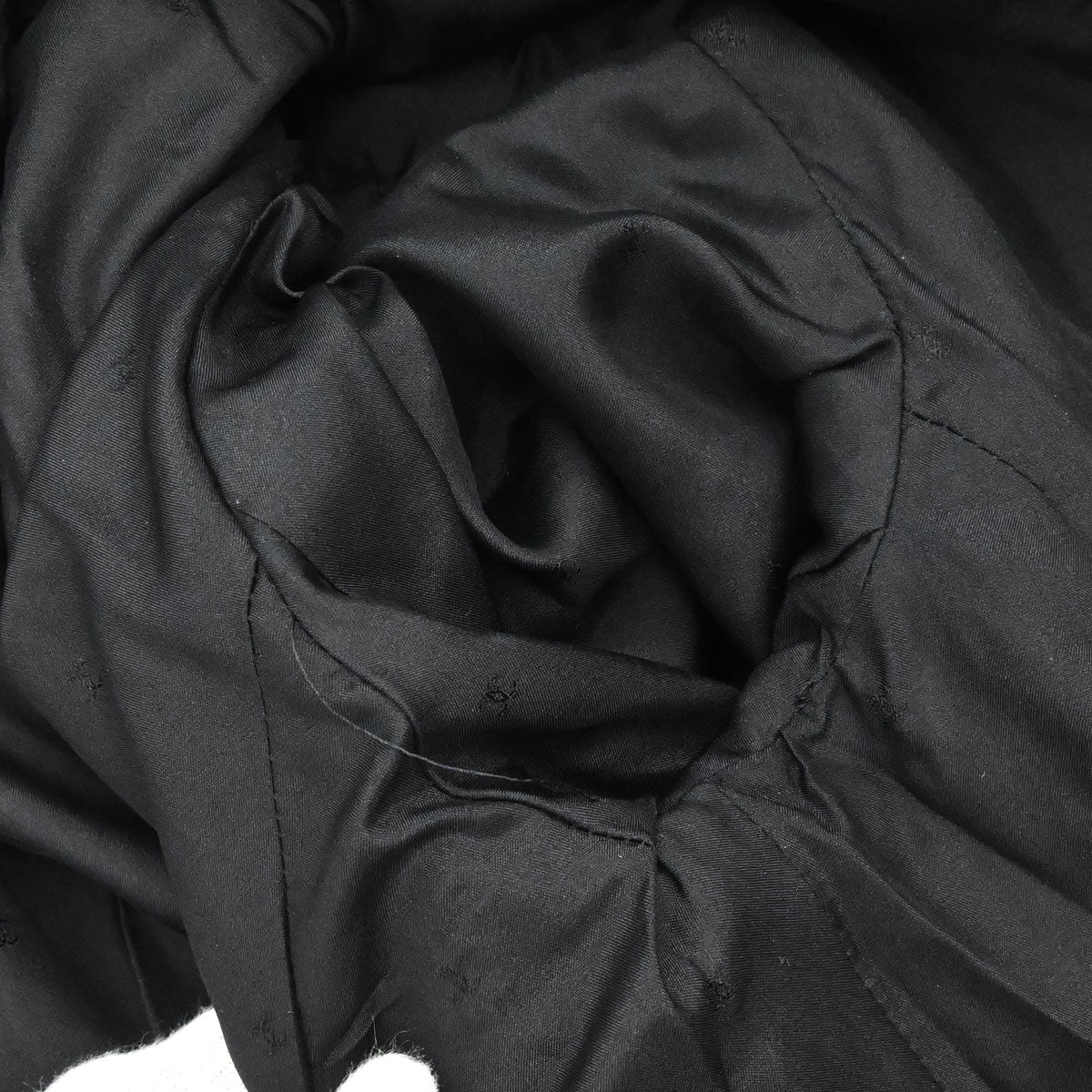 Chanel Collarless Jacket Tweed Black