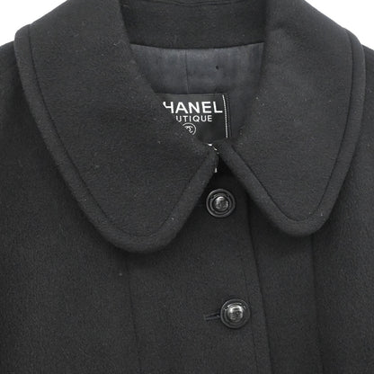 Chanel 1997 Long Coat Black #40