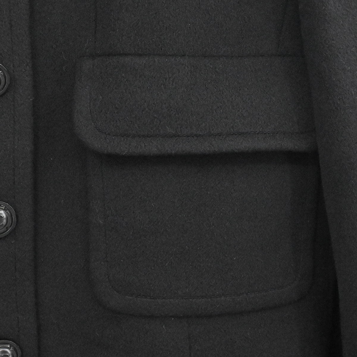 Chanel 1997 Long Coat Black #40
