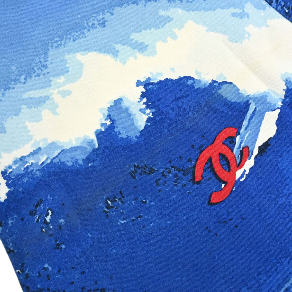 Chanel 2002 Surf Line Camisole Dress Blue #34