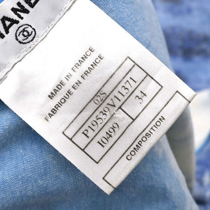 Chanel 2002 Surf Line Camisole Dress Blue #34