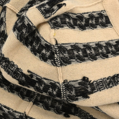 Chanel 2001 Sweater Knit Top Beige #42