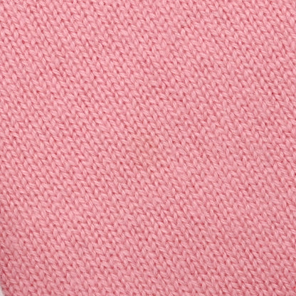 Chanel 2015 Sweater Knit Top Turnlock Pink #36