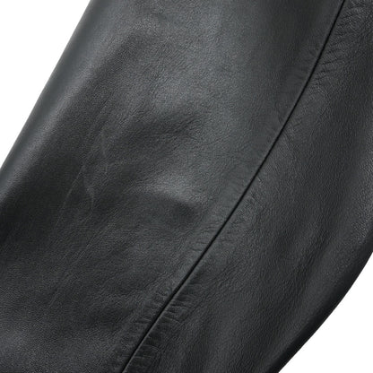 Loewe Single Breasted Napa Leather Jacket Black #40