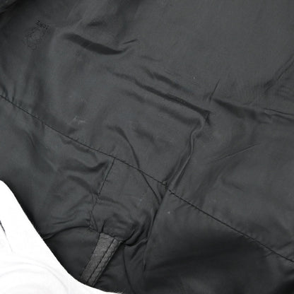 Loewe Single Breasted Napa Leather Jacket Black #40