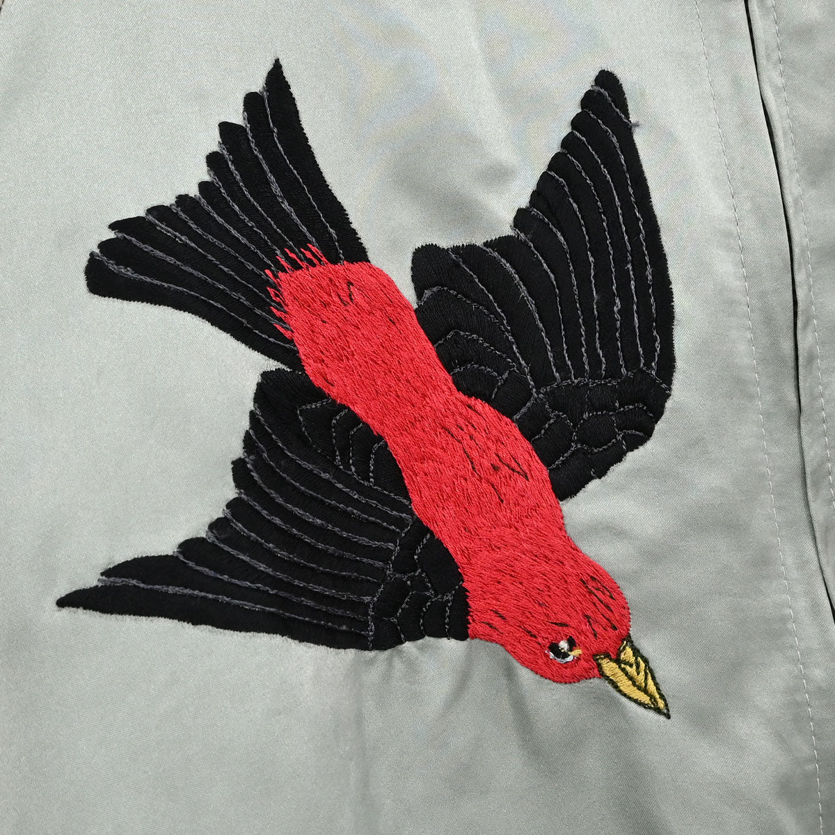 Gucci Reversible Embroidery Jacket Light Blue Beige #44