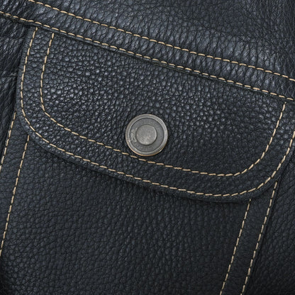 Gucci Cowskin Jacket Black #46