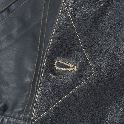 Gucci Cowskin Jacket Black #46