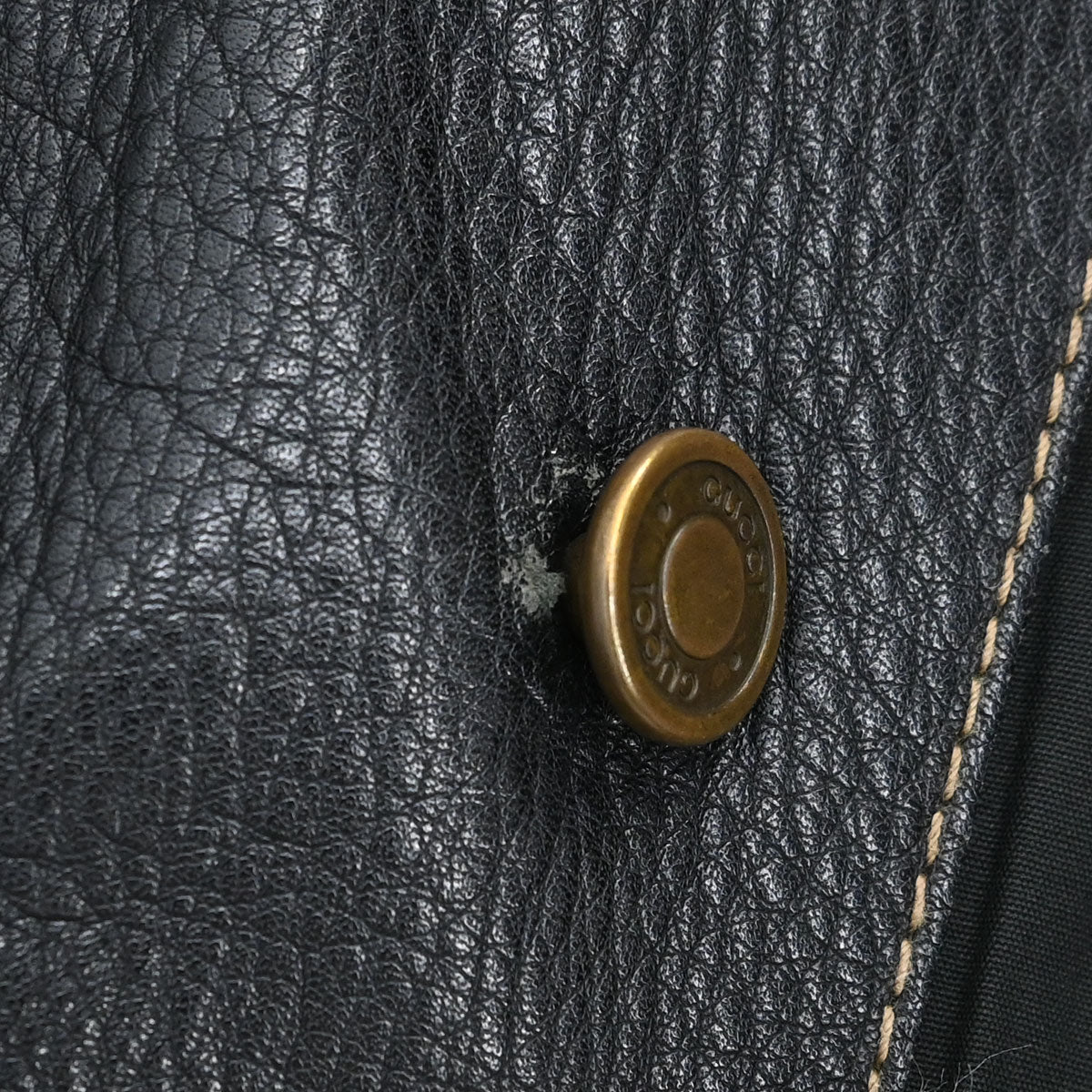 Gucci Cowskin Jacket Black #46