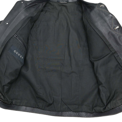 Gucci Cowskin Jacket Black #46