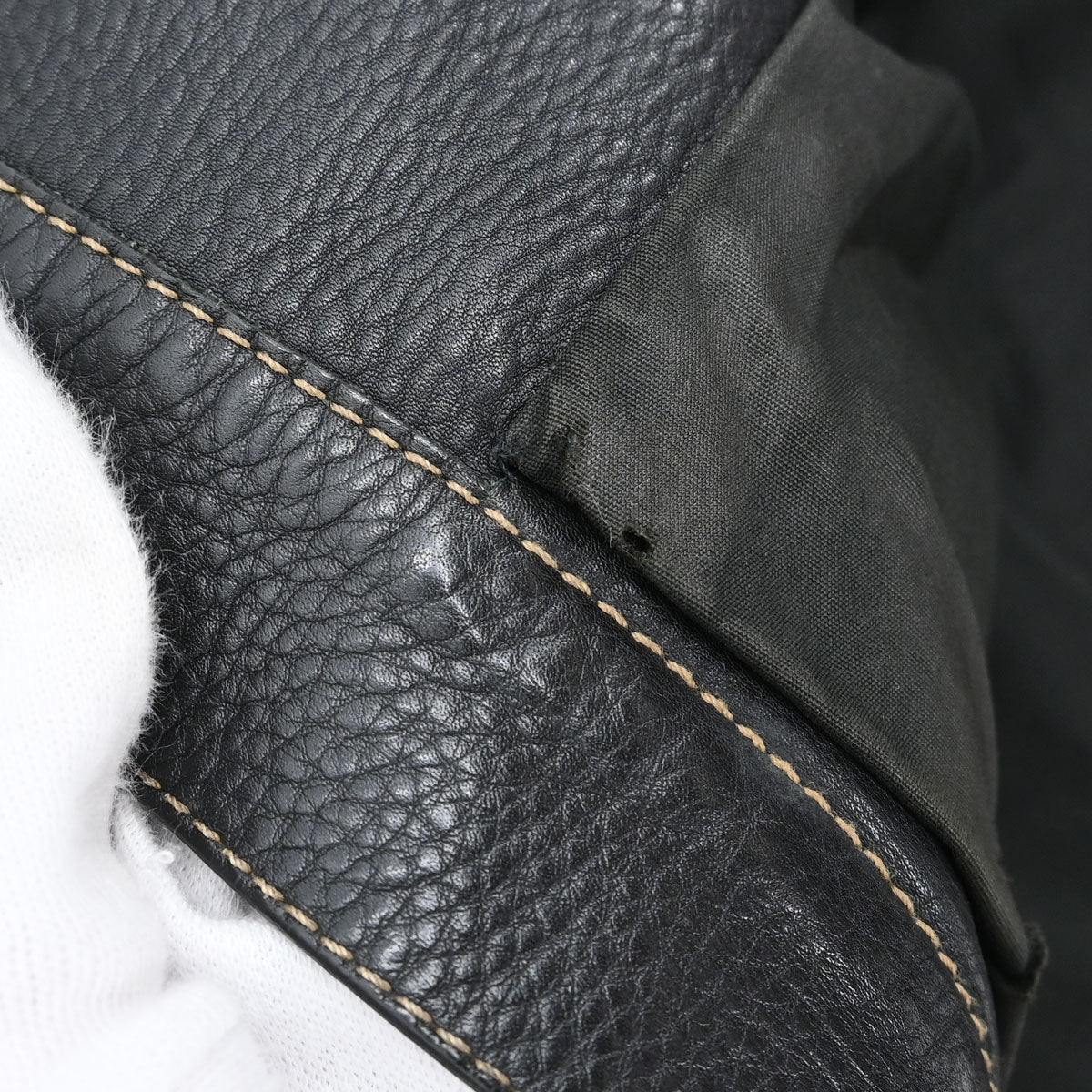 Gucci Cowskin Jacket Black #46