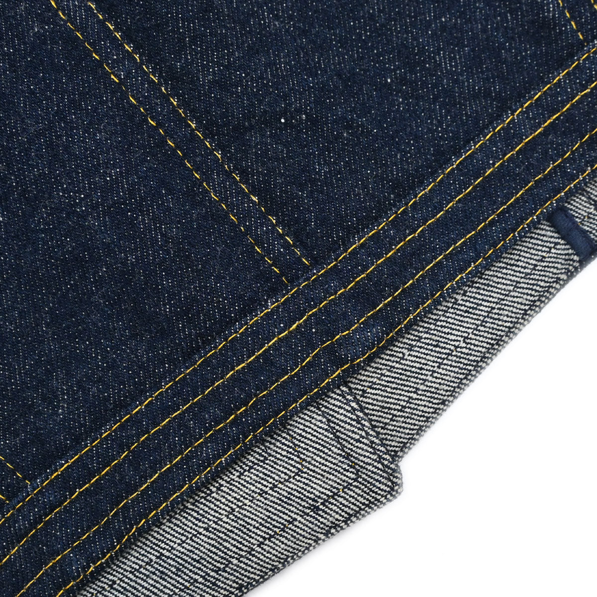 Chanel 1996 Sleeveless Vest Denim Jacket Navy #38