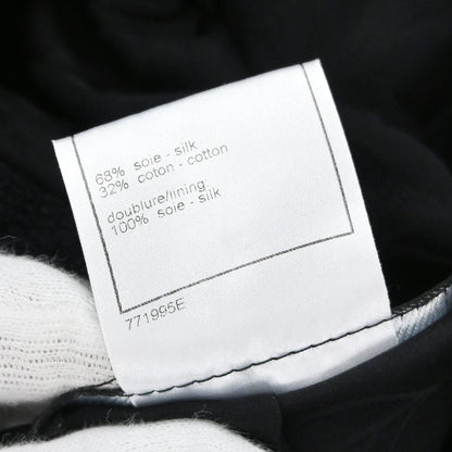 Chanel 2007 Single Breasted Jacket Black #34