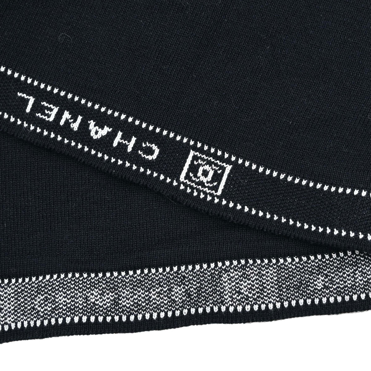 Chanel 2004 Sport Line Short Sleeve Dress Black #38