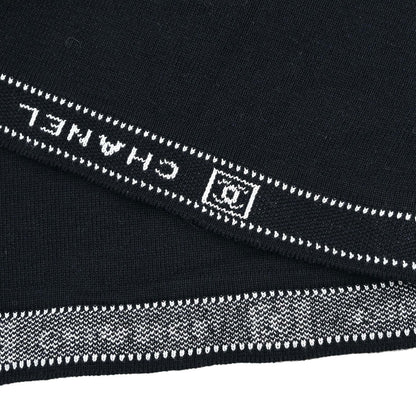 Chanel 2004 Sport Line Short Sleeve Dress Black #38