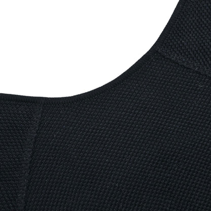 Chanel 2004 Sport Line Short Sleeve Dress Black #38