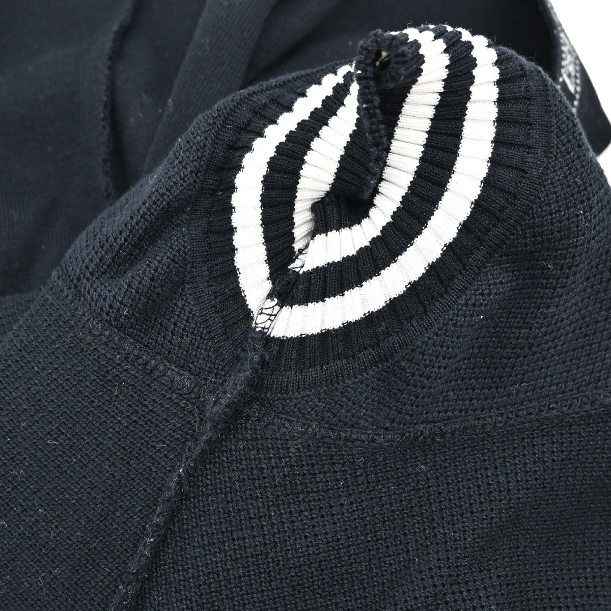 Chanel 2004 Sport Line Short Sleeve Dress Black #38