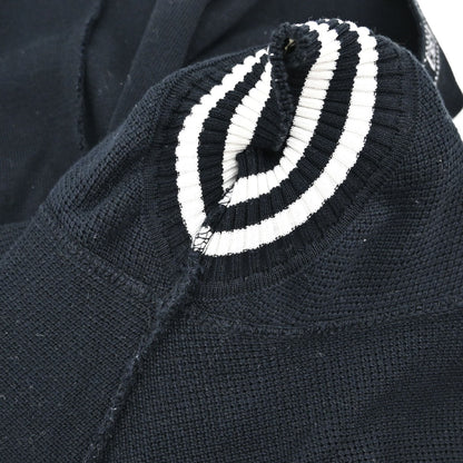 Chanel 2004 Sport Line Short Sleeve Dress Black #38
