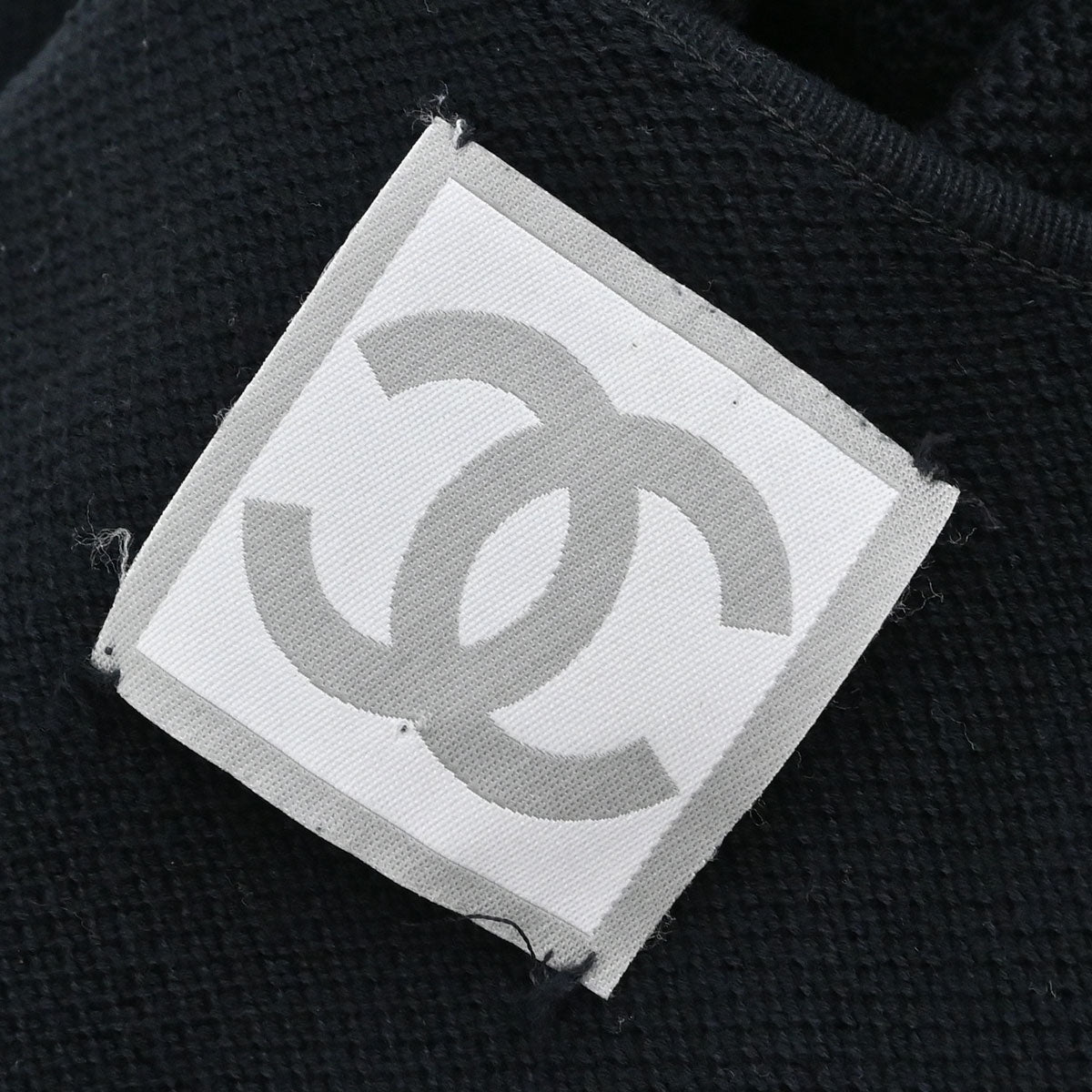 Chanel 2004 Sport Line Short Sleeve Dress Black #38