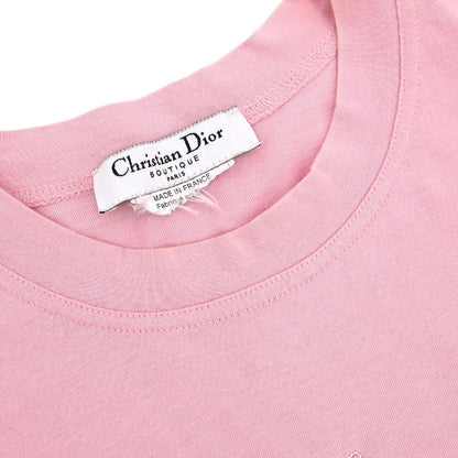 Christian Dior Sleeveless Tank Top Sequins Rhinestone Beads Pink