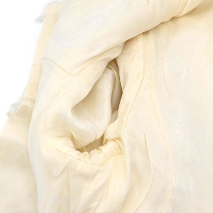 Chanel 2005 Collarless Jacket Tweed White #38
