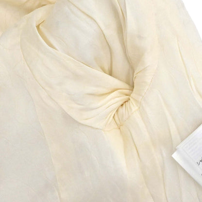 Chanel 2005 Collarless Jacket Tweed White #38